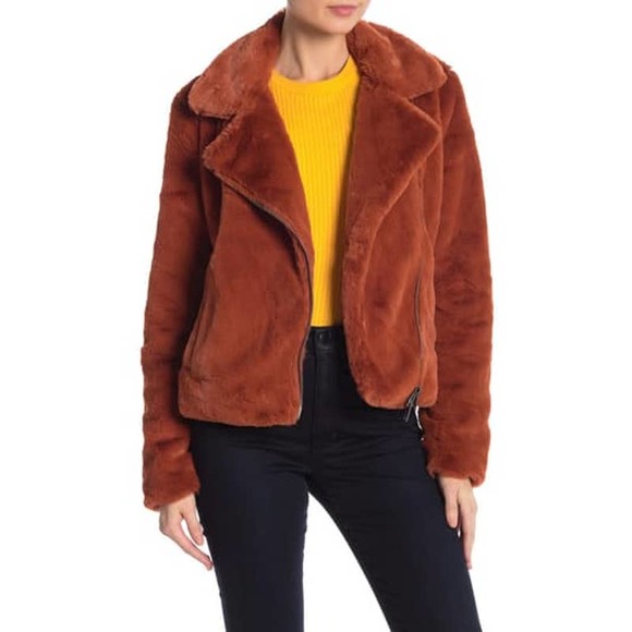Rebecca Minkoff Jackets & Blazers - Rebecca Minkoff Henderson Faux Fur Moto Jacket
